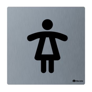 piktogram női mosdóhoz, toaletthez, öltözőhöz