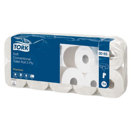 Tork Premium Soft háromrétegű kistekercses toalettpapír, Tork 3065