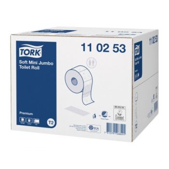 Tork Premium kétrétegű nagytekercses toalettpapír, Tork 110253