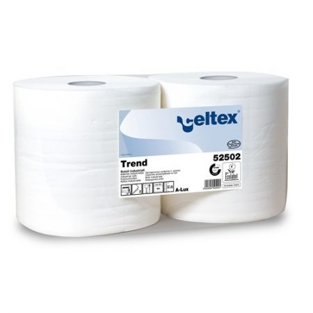 Celtex kétrétegű fehér színű ipari törlőpapír, Celtex 52502
